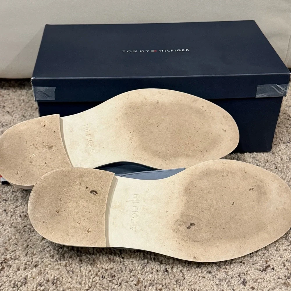 Men's Hilfiger Garson Light Blue Lace-Up Derby Shoes